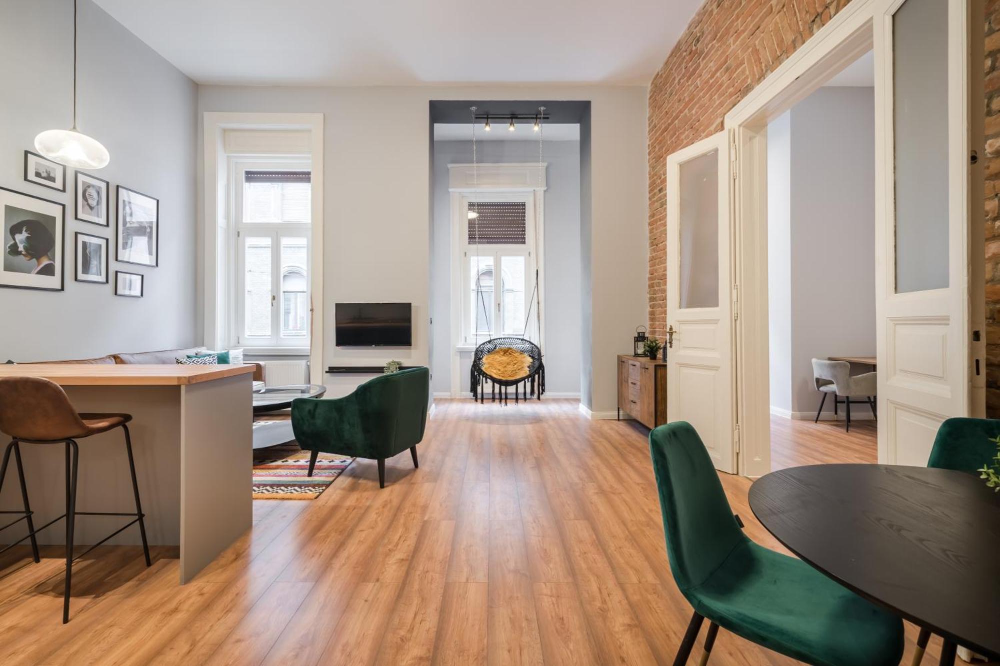 Aradi Chic Apartment Budapest Eksteriør bilde