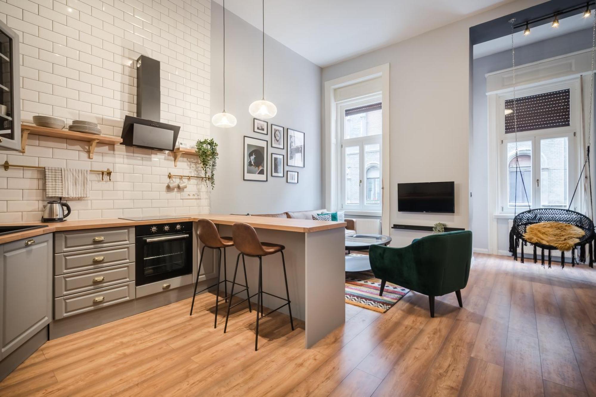 Aradi Chic Apartment Budapest Eksteriør bilde